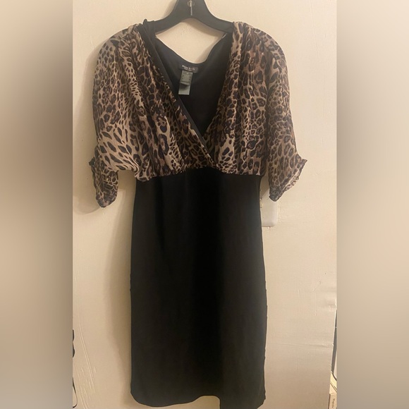 Bisou Bisou Animal Print Dress - Picture 2 of 6